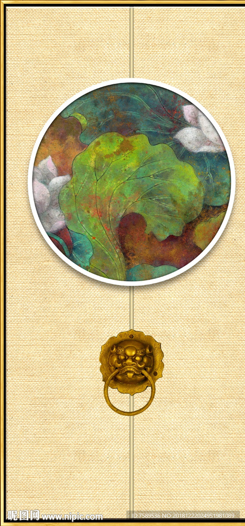 现代创意新中式工笔花鸟画