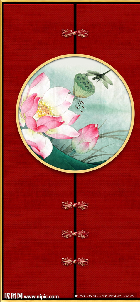 现代创意新中式工笔花鸟画