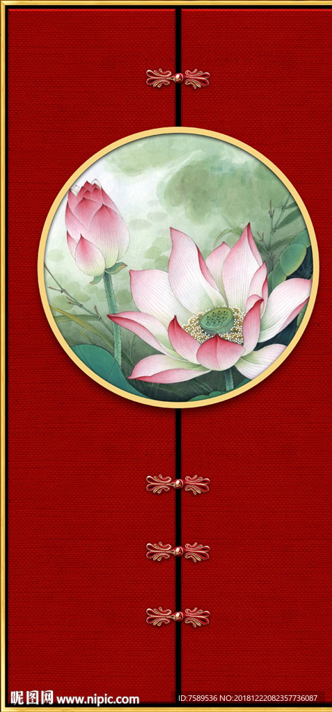 现代创意新中式工笔花鸟画