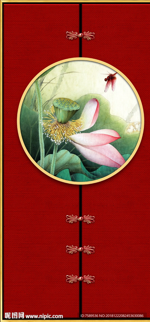 现代创意新中式工笔花鸟画