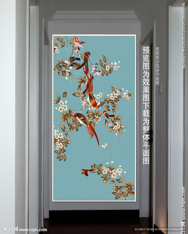 梅花花鸟