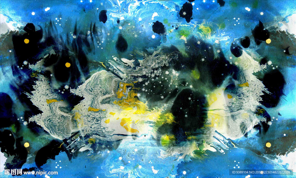 抽象油画