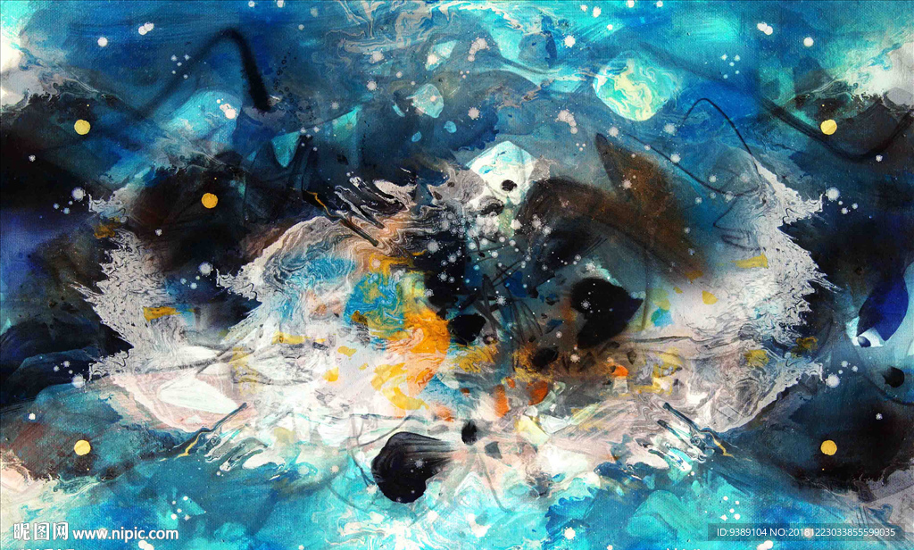 抽象油画