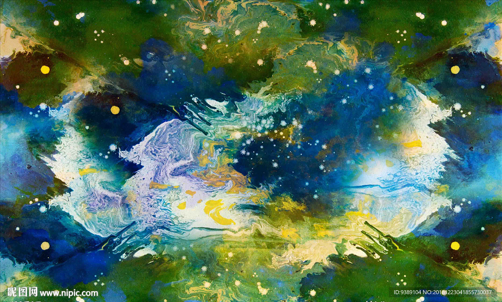 抽象油画