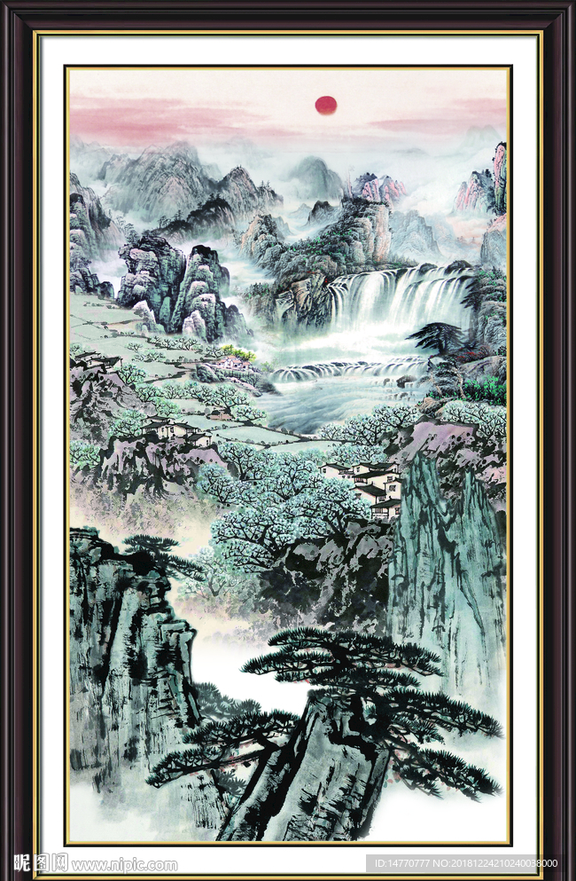 山水 国画