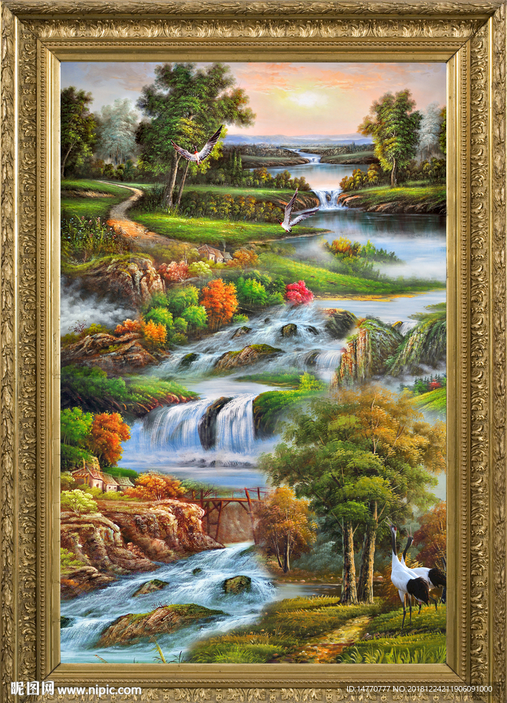 风景油画