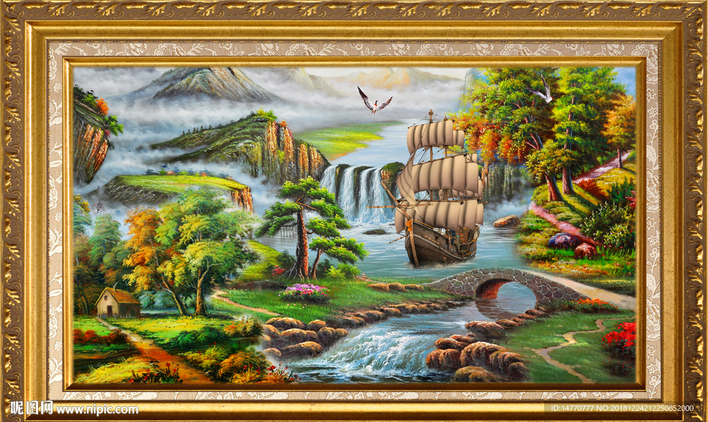 风景油画