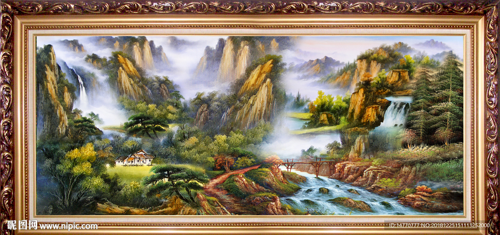 风景油画