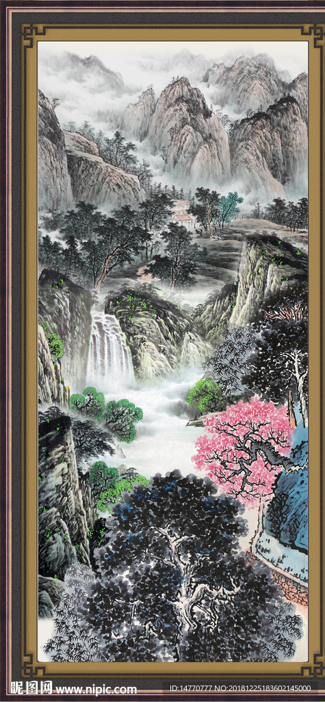 山水风景图