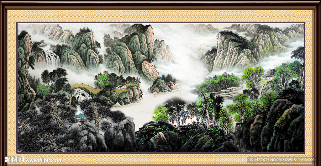山水风景图