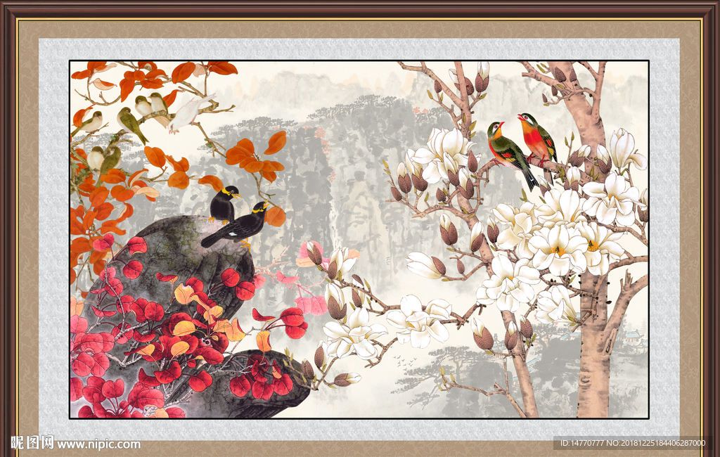 花鸟国画