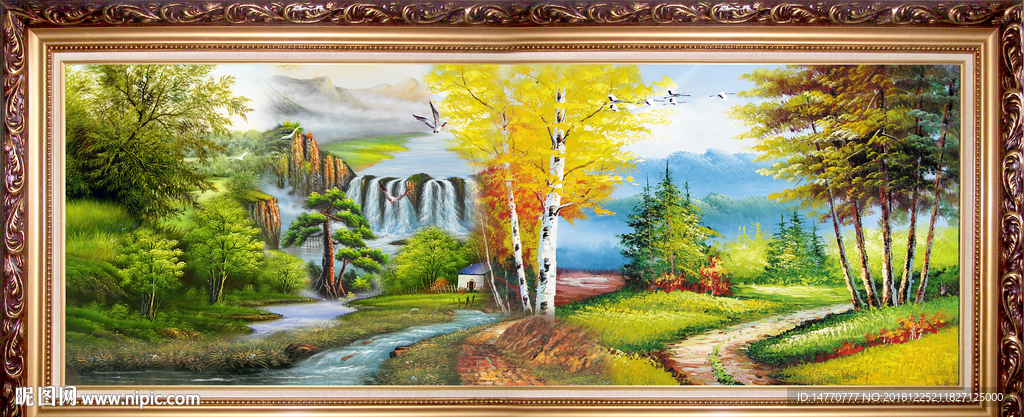 风景油画