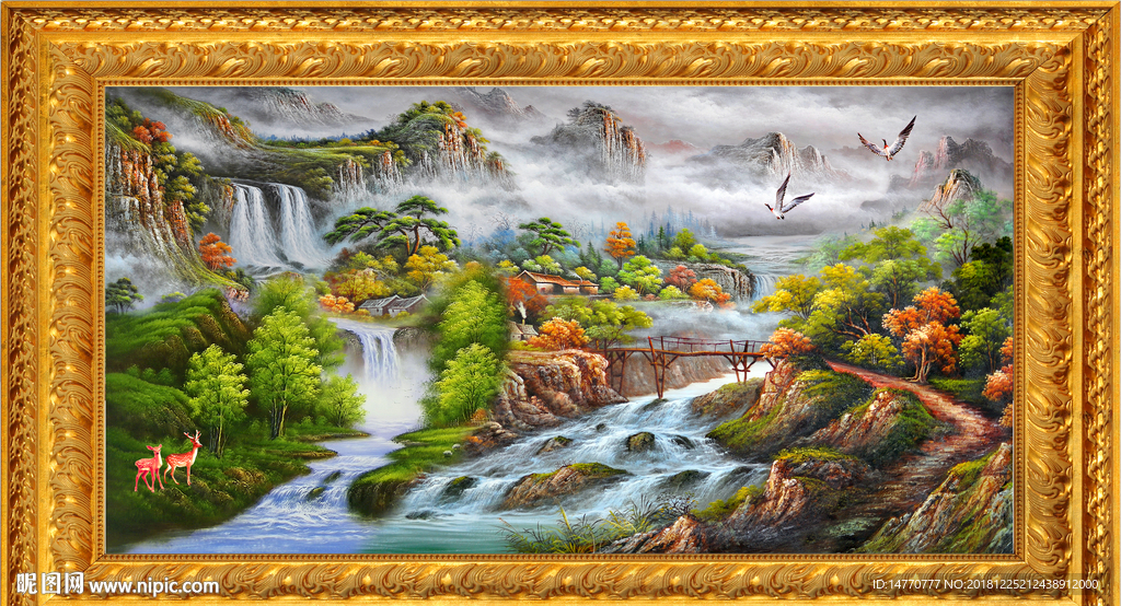 风景油画