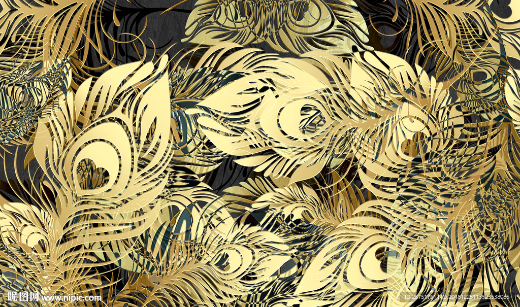 金箔画