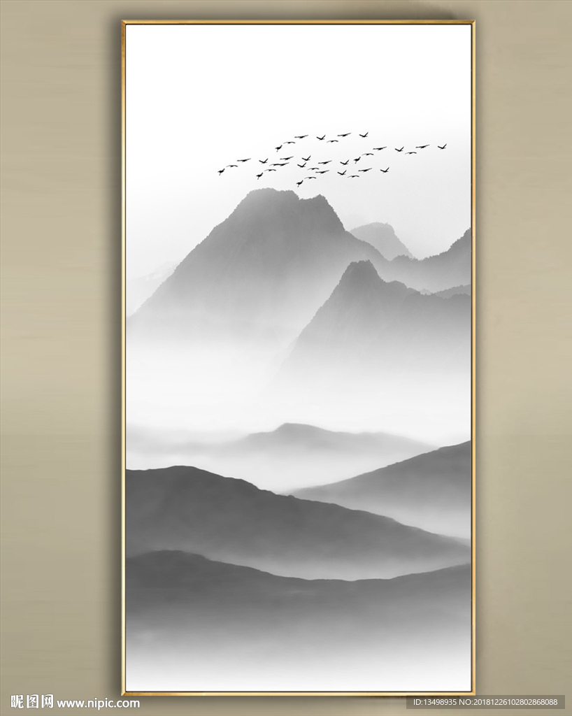 意境山水画