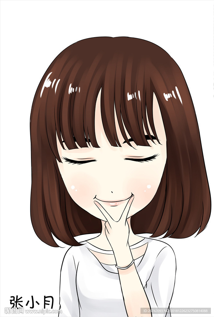 原创Q版 PSD精细分层人物