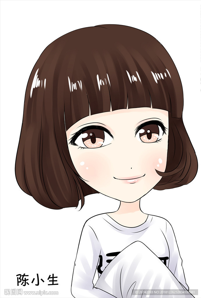 原创Q版 PSD精细分层人物