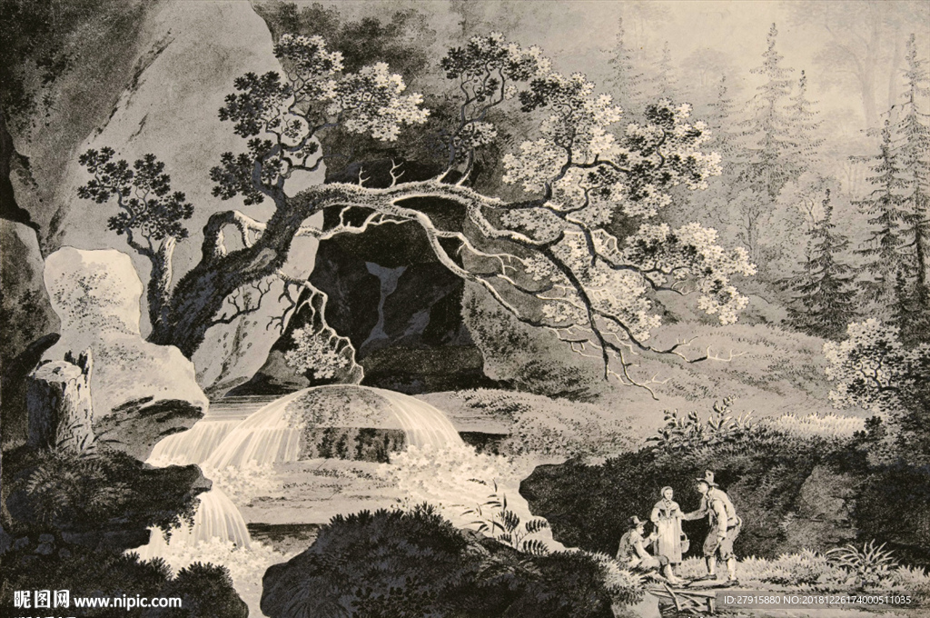 欧式抽象手绘无框艺术装饰画