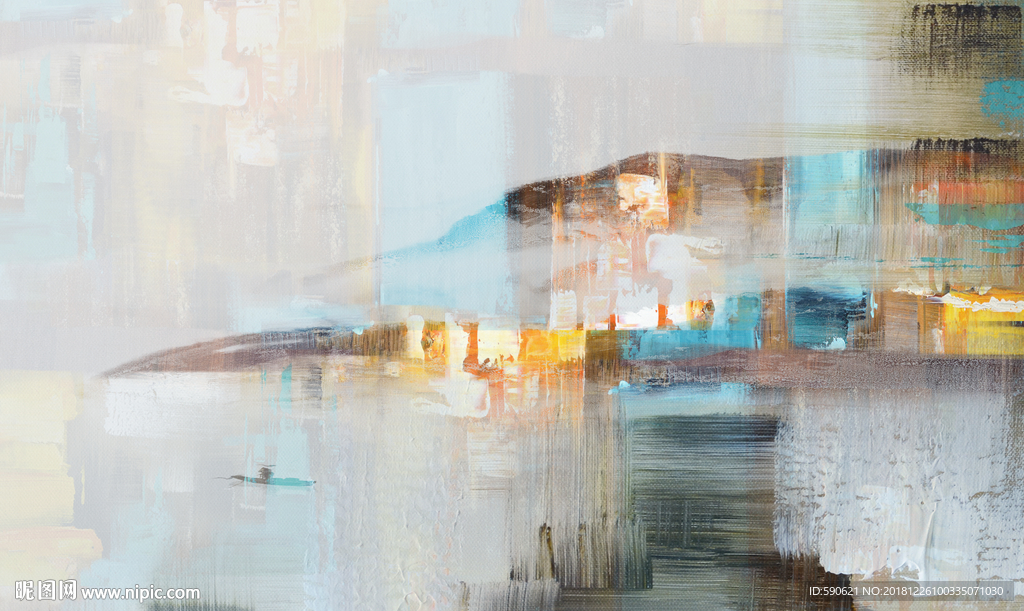 抽象油画