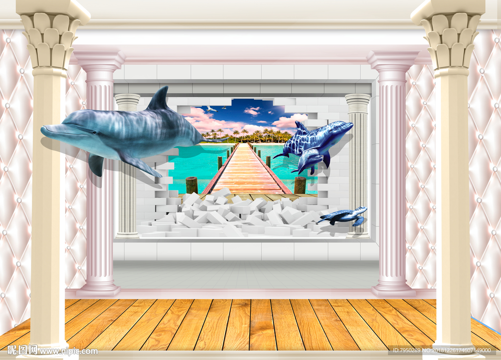 3D背景墙