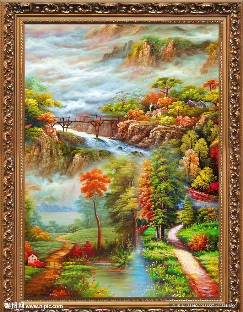 油画风景