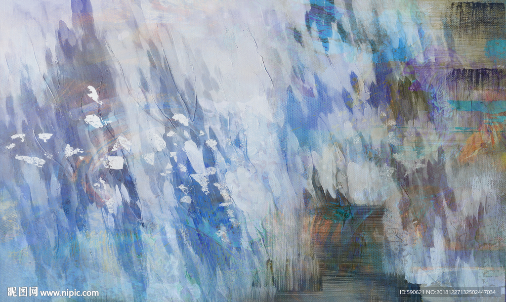 抽象油画