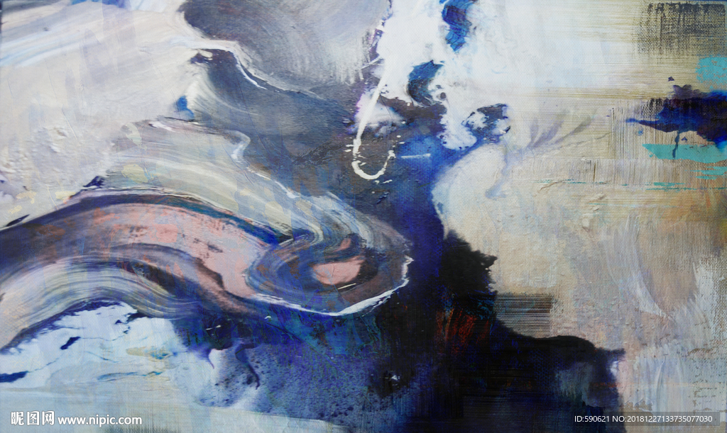 抽象油画