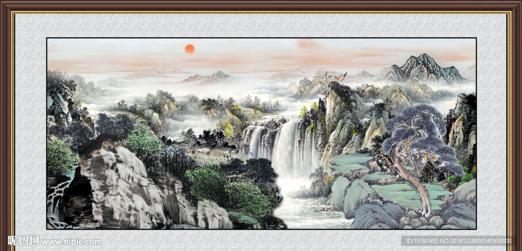 国画泰山