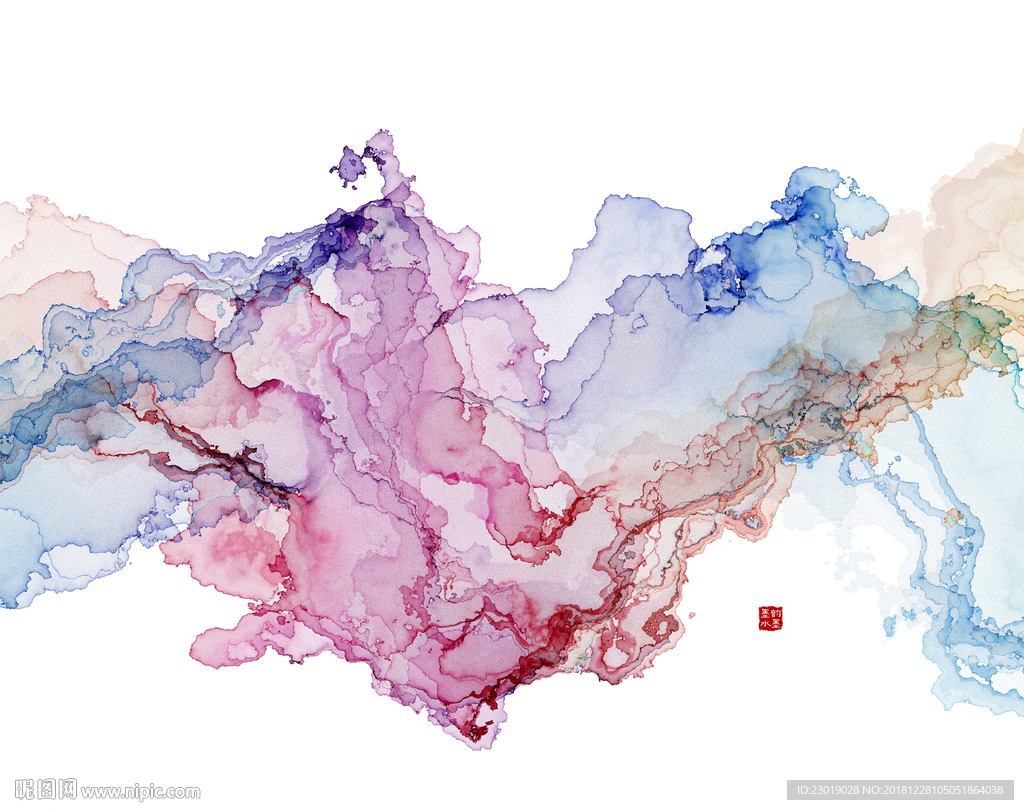 抽象水墨画