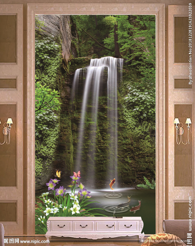 大自然田野 草原风景 美景 山