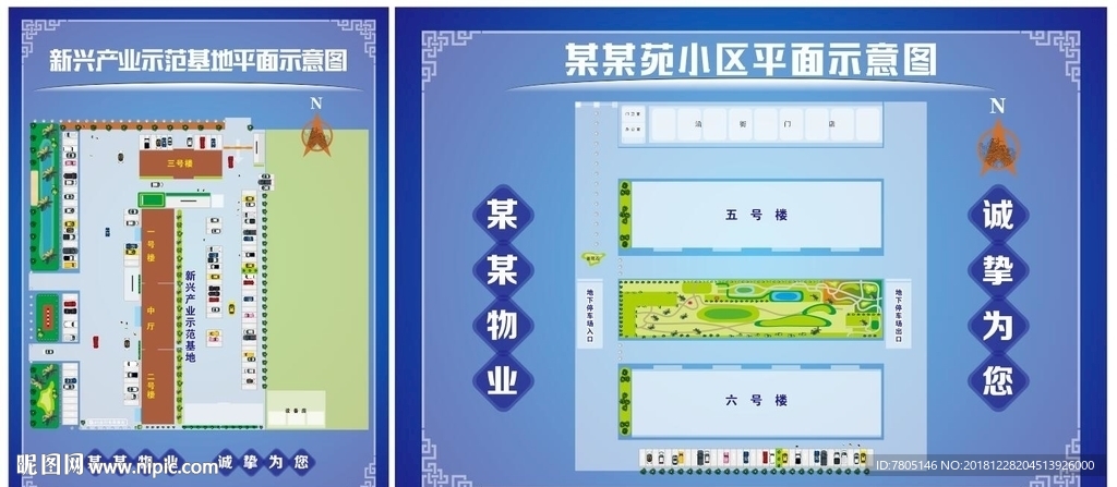 方位图