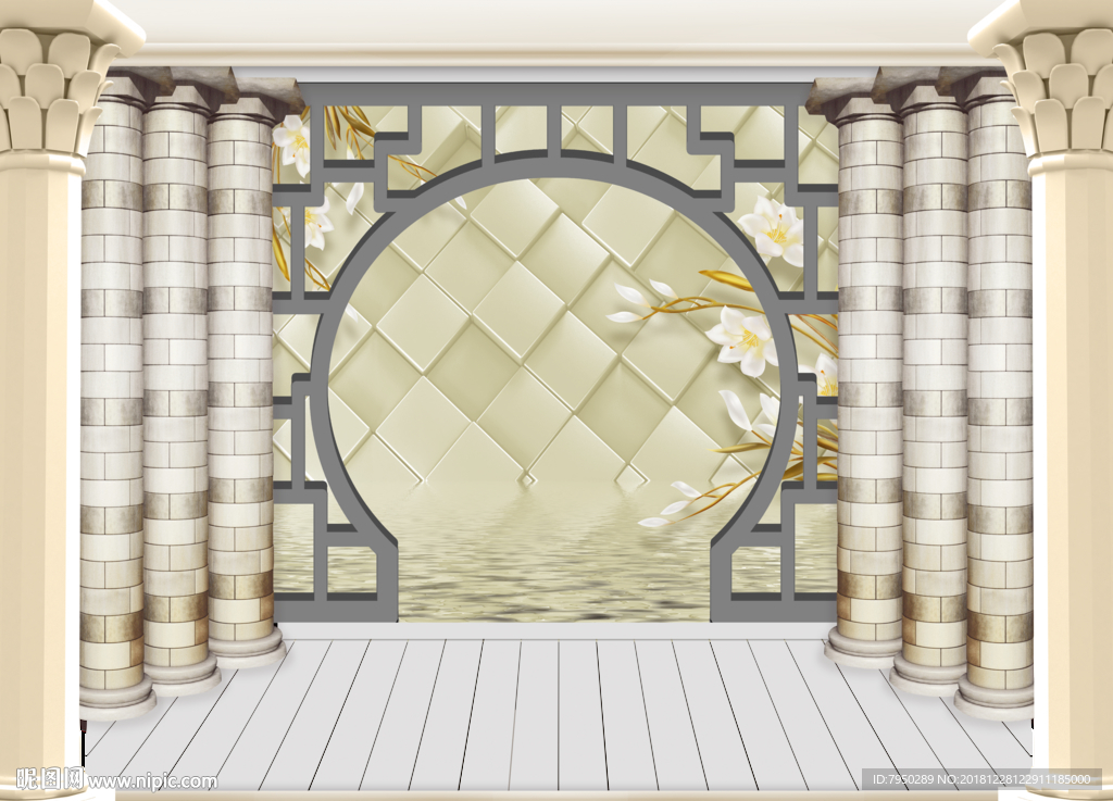 3D背景墙