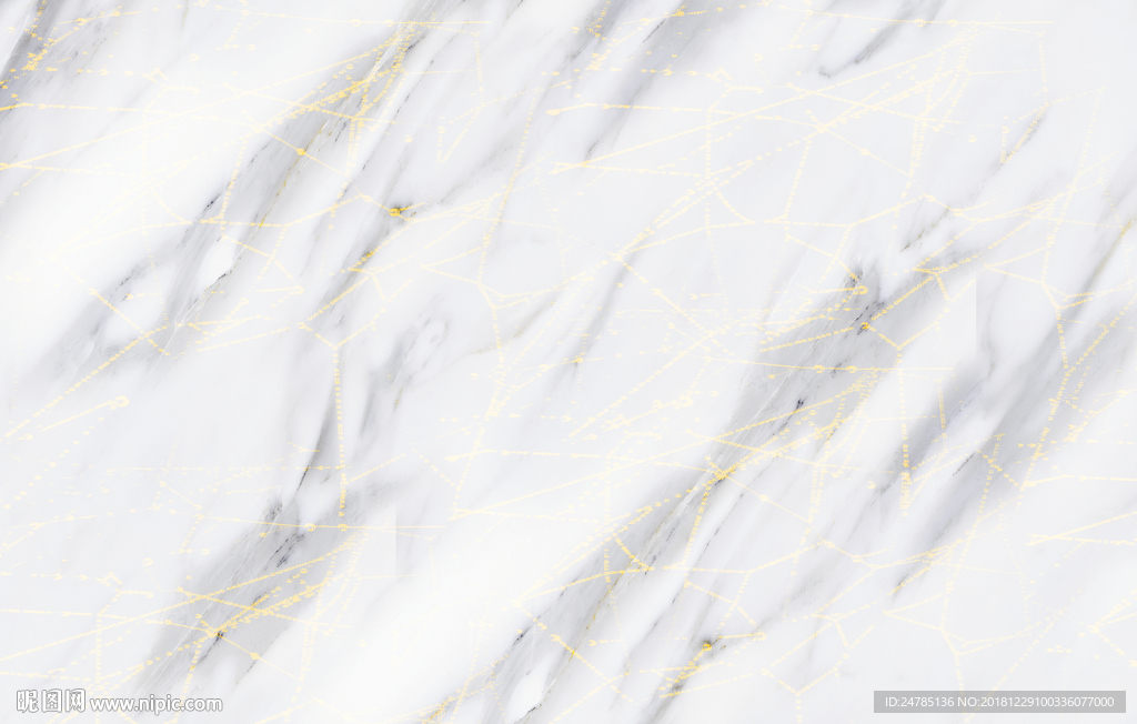 金丝云南白大理石