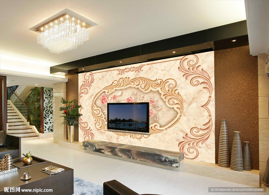 电视背景墙 背景墙 装修背景墙