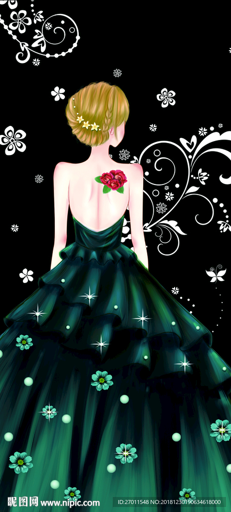 仙女 psd 分层 唯美