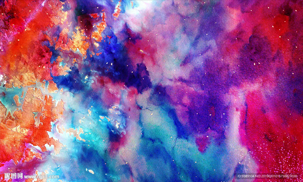 抽象油画