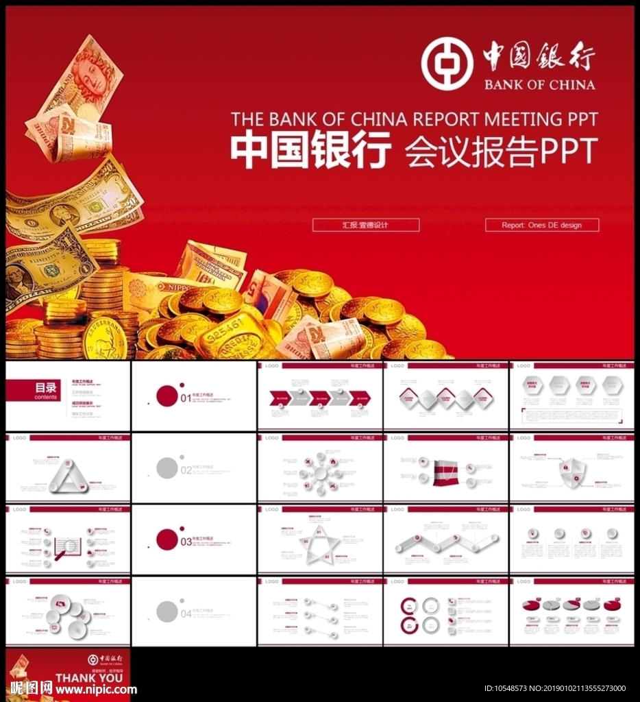 红色金融中国银行会议报告ppt