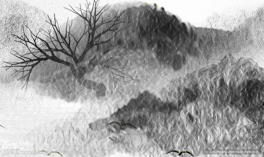 新中式山水