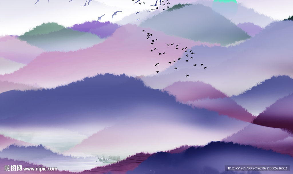 水墨画