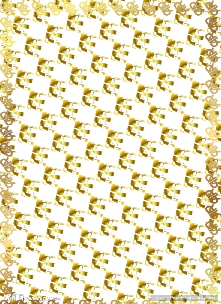 金属质感 商品证书纹