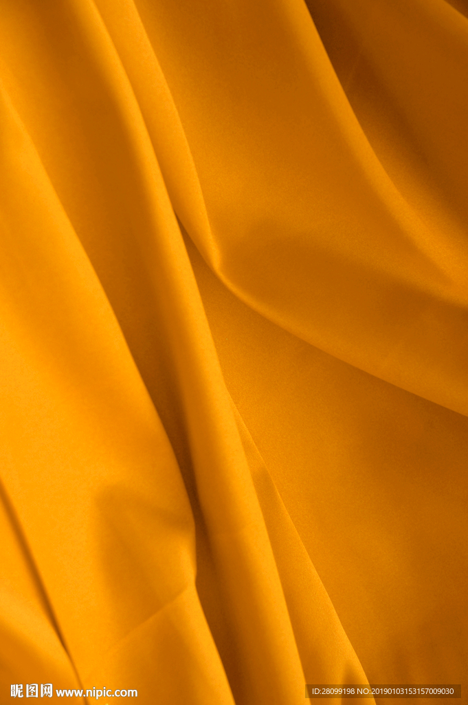 金黄色丝绸