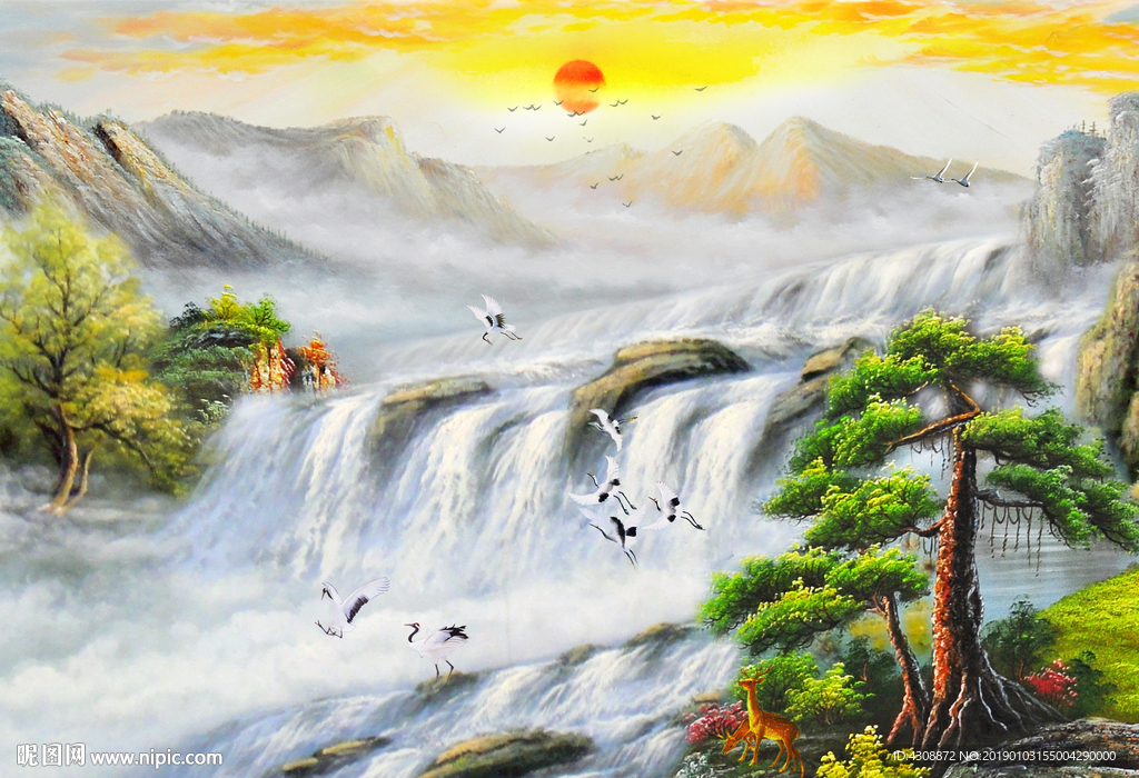 油画