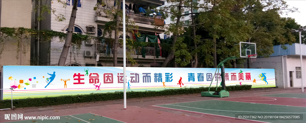 学校体育文化墙