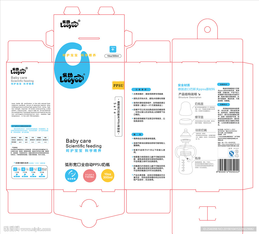 奶瓶包装