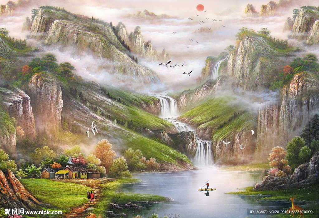 油画
