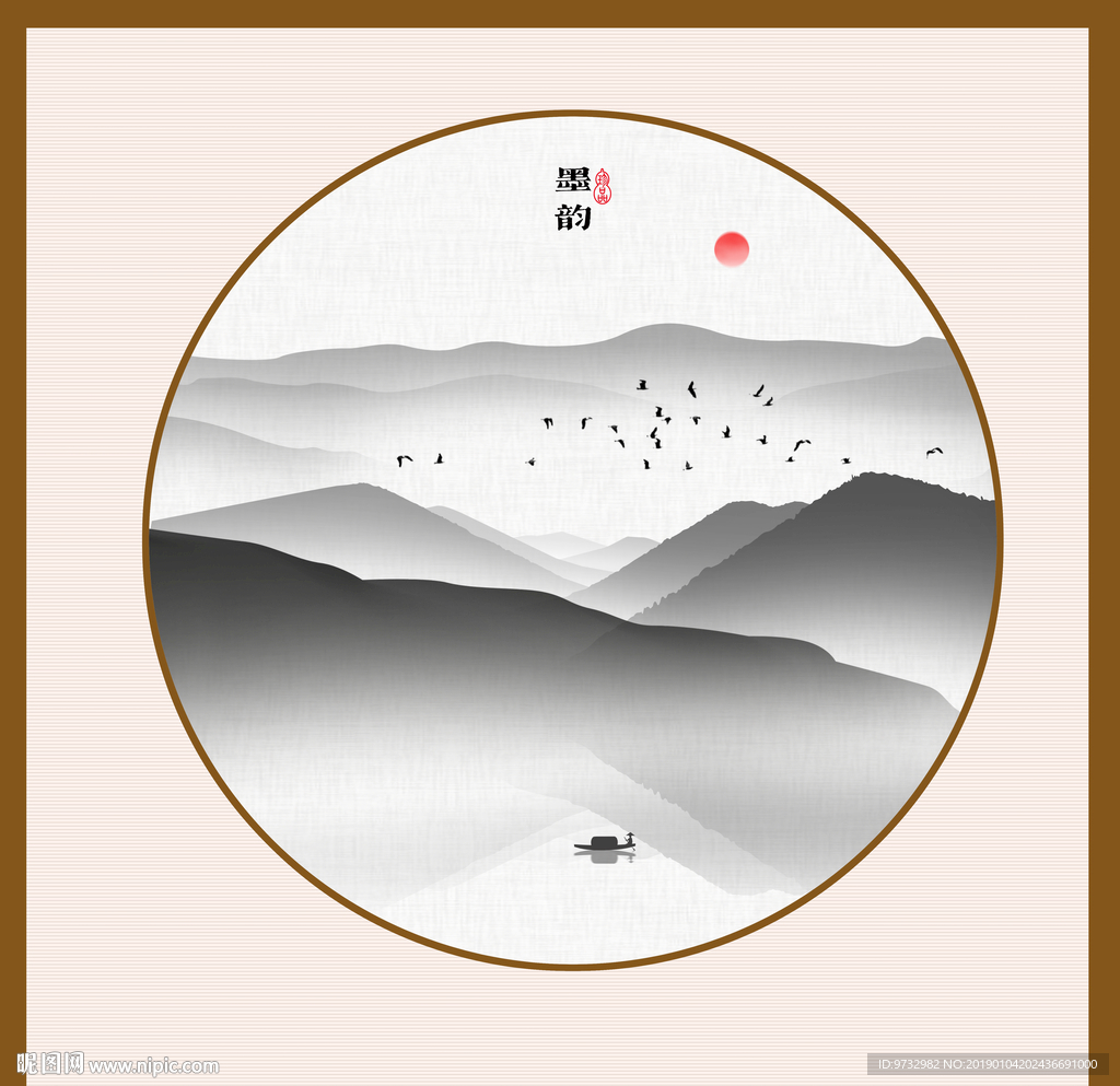 意境水墨画