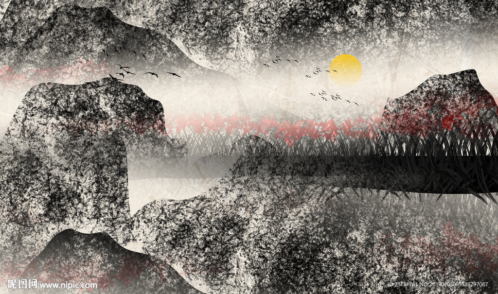 山水画
