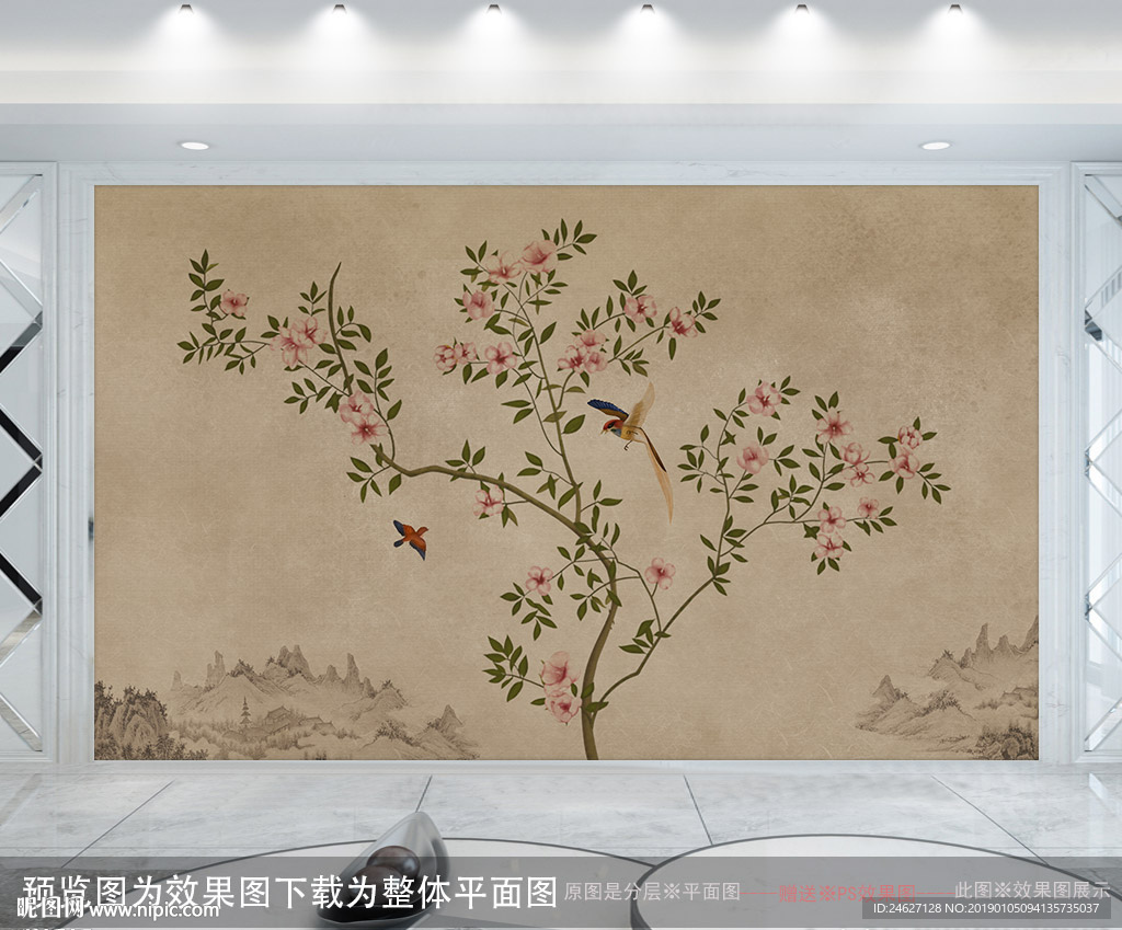 中式花鸟
