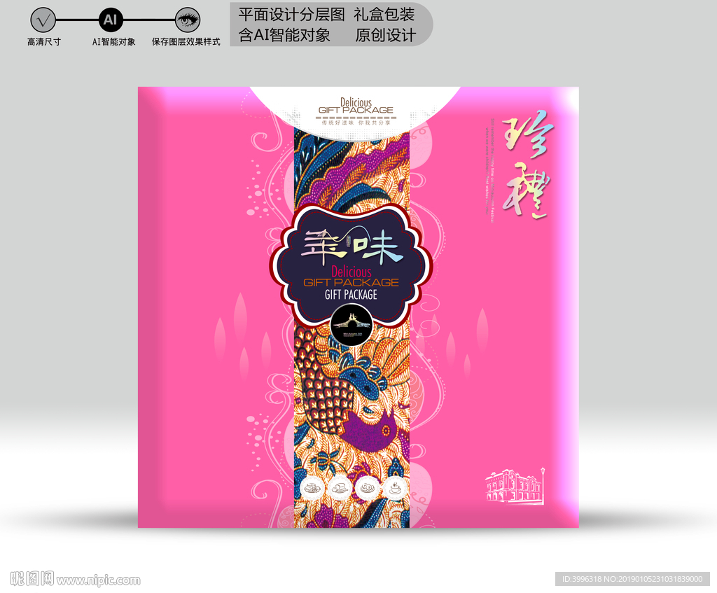 礼盒包装（分层源文件）