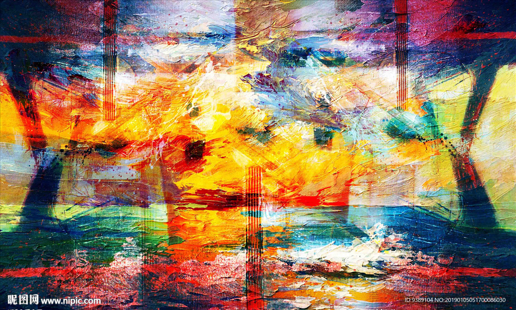 复古油画